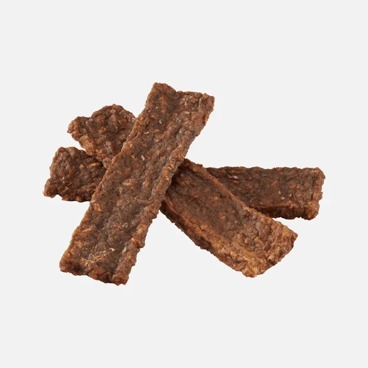 Dogswell Jerky Skin and Coat Grain-Free Salmon, 10 oz - Image 2
