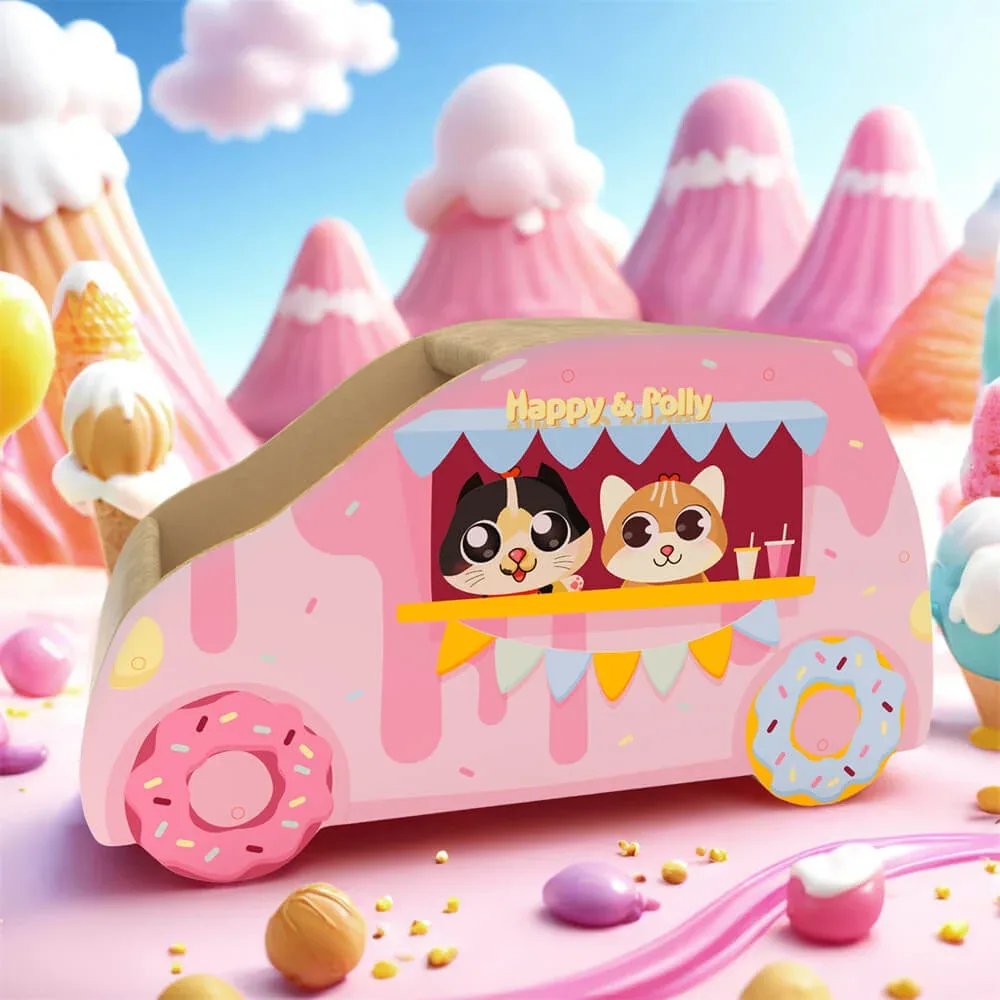 Donut Car Cat Scratcher - Image 2