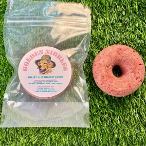Doot's Chew Bar - Golden Nibbles - Donut - Turkey & Cran