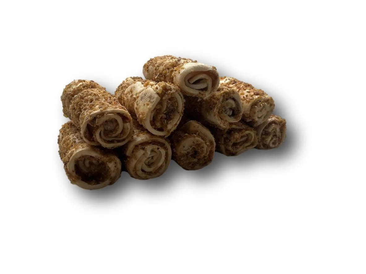 Doot's Chew Bar - Mini Cheek Rolls 3" Bully Dusted - Image 2