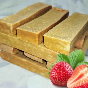 Doot's Chew Bar- Strawberry Dog Cheese Chew Medium Large ~5.5-6.5oz EA