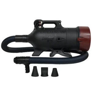 Double K ChallengAir Extreme 2-Speed Dryer, Black