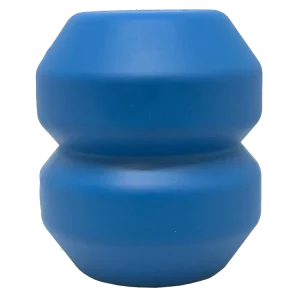 Double Trouble Durable Rubber Chew Toy and Treat Dispenser
