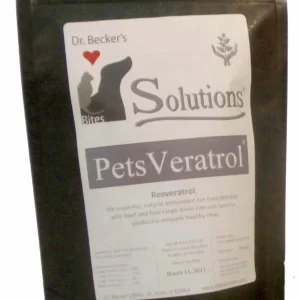 Dr. Becker's Bites PetsVeratrol Bites - Resveratrol Antioxidant Dog Supplement - 4 oz