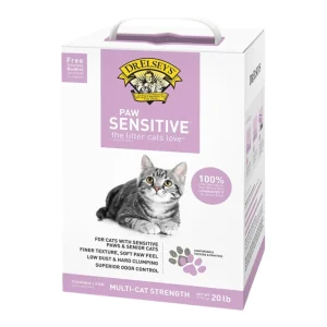 Dr. Elsey's Cat Paw Sensitive Clumping Litter 20 lb