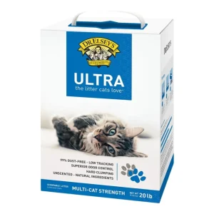 Dr. Elsey's Cat Ultra Clumping Unscented Litter 20 lb