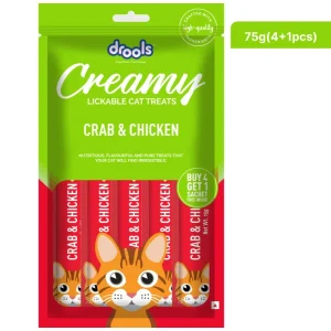 Drools Crab & Chicken Creamy Cat Treats