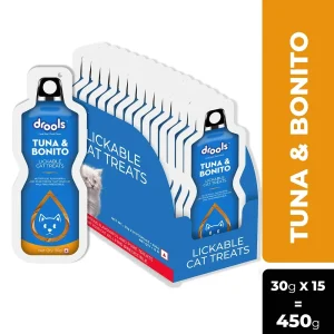 Drools Tuna & Banito Creamy Lickable Cat Treats