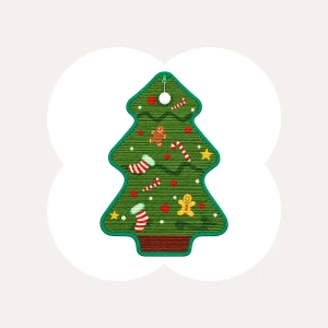 Durable Christmas Tree Sisal Cat Scratcher Mat