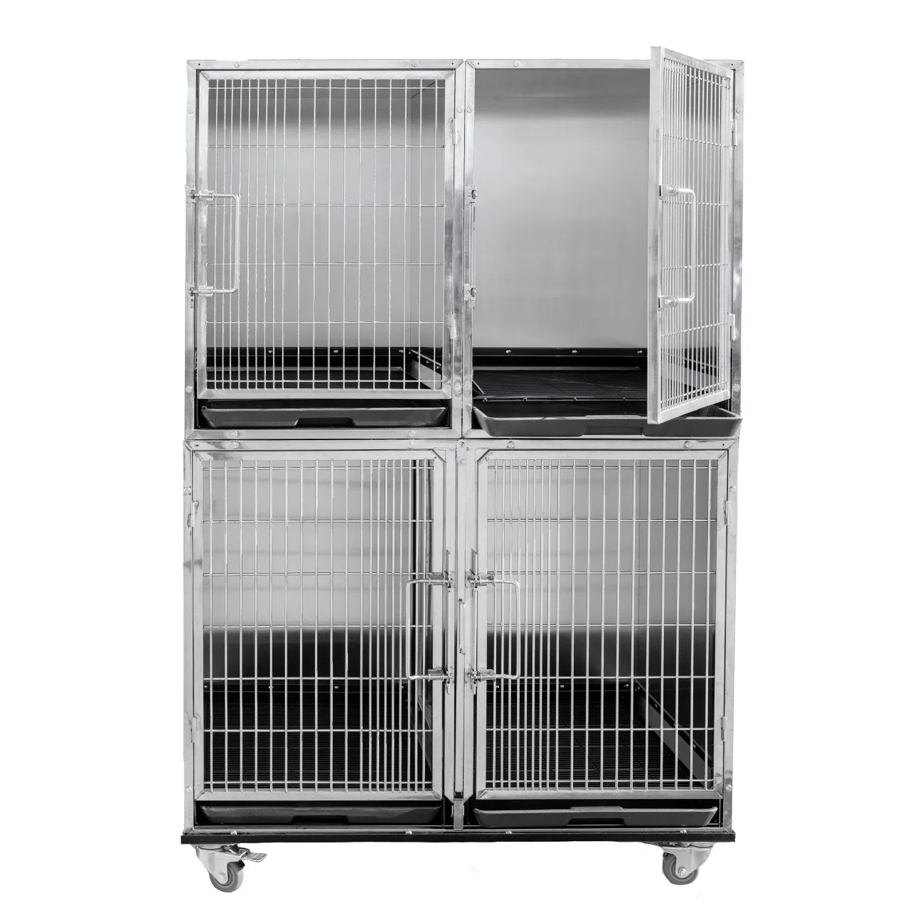 DuraDog 4-Cage Bank (includes Frame with wheels!)