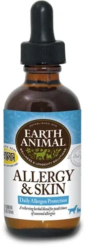 Earth Animal Allergy And Skin Remedy 2 oz