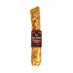 Earth Animal Dog No-Hide Bbq Roll Bacon Cheeseburger Large 12 ct