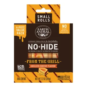 Earth Animal Dog No - Hide From The Grill Grilled Cheese Rolls Small Value Pack - 6 ct