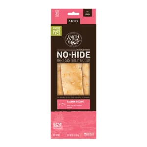 Earth Animal Dog No - Hide Original Collection Salmon Strips Value Pack - 10 ct