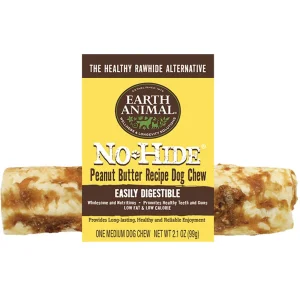 Earth Animal Dog No-Hide Peanut Butter, 7 in 24 ct