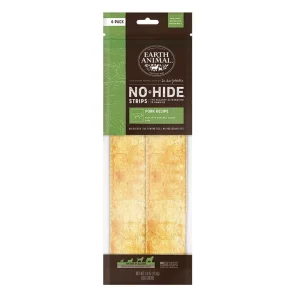 Earth Animal Dog No Hide Strips Pork 4 ct