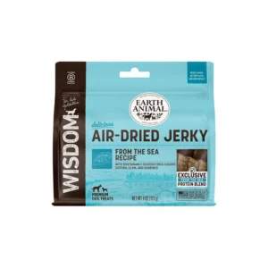 Earth Animal Dog Wisdom Air-Dried Jerky From The Sea, 4 oz