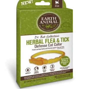 Earth Animal Herbal Flea and Tick Dog Collar For Cats