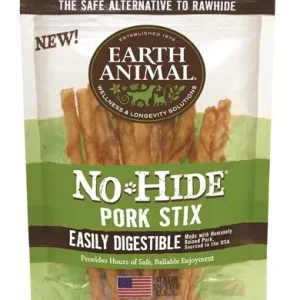 Earth Animal No Hide Pork Stix 10 ct