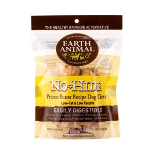 Earth Animal Nohide Peanut Butter Small 2 ct