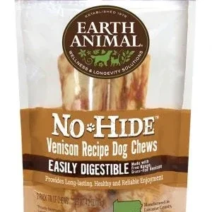 Earth Animal Nohide Venison Medium 2 ct