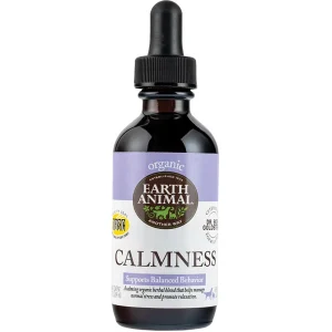 Earth Animal Organic Herbal Remedies - Calmness - 2 oz