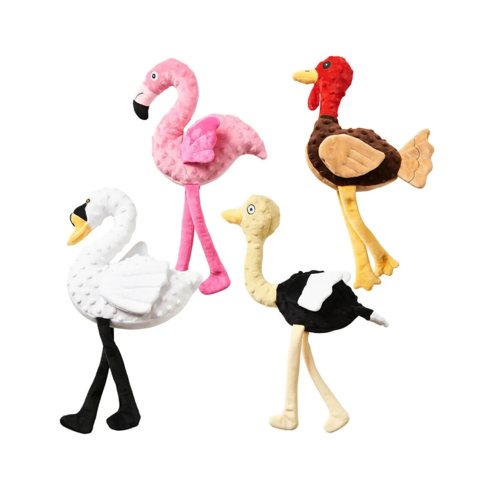 Earth Dog Toy Birds, Assorted, 18 in