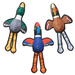 Earth Dog Toy Oxford Ducks Assorted 20 in