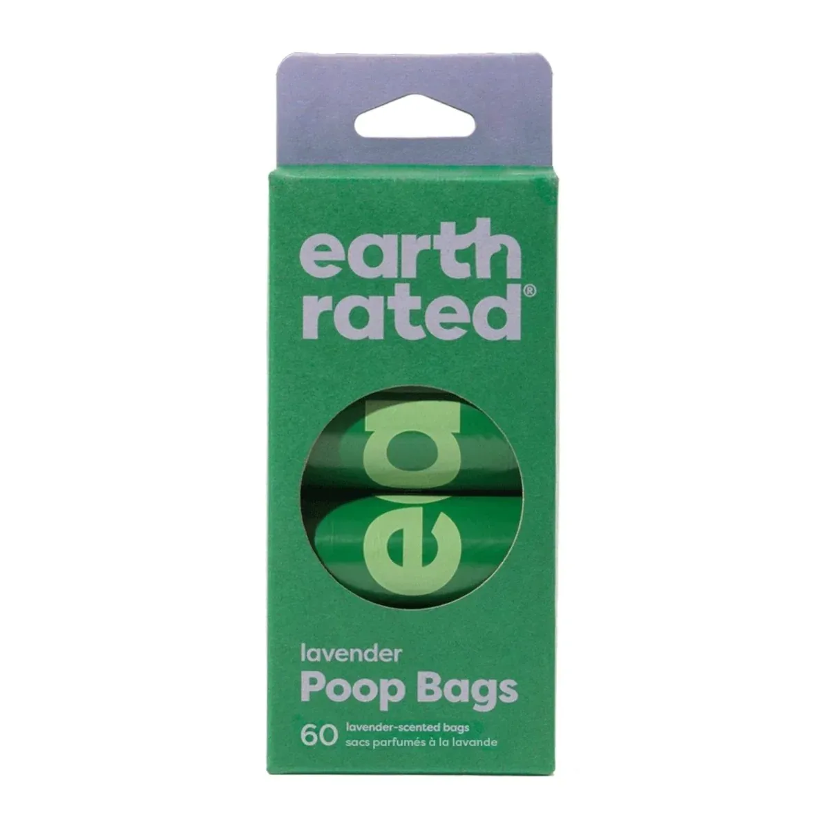 Earth Rated Dog Poop Bag Dog Lavender 4 Roll 60 ct