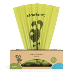 Earth Rated Dog Poop Bags Unscented Box, 300 ct