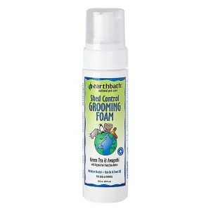 Earthbath Dog Shed Control Grooming Foam 8 oz