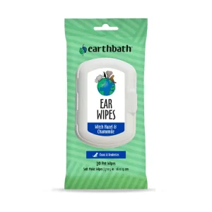 Earthbath Ear Wipes Counter Display 6 ct, 30 ct