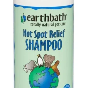 Earthbath Hot Spot Relief Pet Shampoo, Tea Tree & Aloe Vera 16 oz