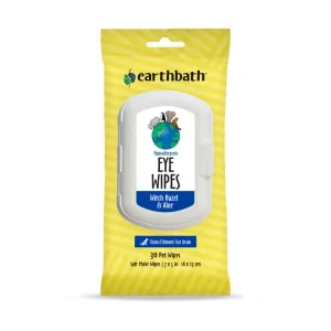 Earthbath Hypoallergenic Eye Wipes Counter Display 6 ct, 30 ct