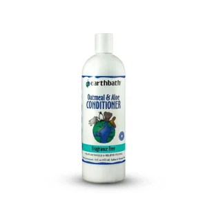 Earthbath Oatmeal & Aloe Conditioner, Fragrance Free 16 oz