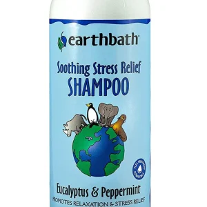 Earthbath Soothing Stress Relief Pet Shampoo, Eucalyptus & Peppermint 16 oz