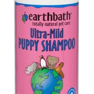 Earthbath Ultra-Mild Puppy Pet Shampoo, Wild Cherry 16 oz