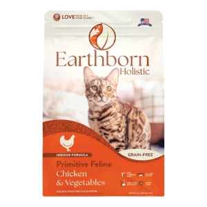 Earthborn Cat Holistic Grain-Free Primitive Feline, 4 lb