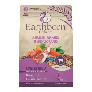 Earthborn Dog Unrefined Ancient Grains Lamb, 4 lb