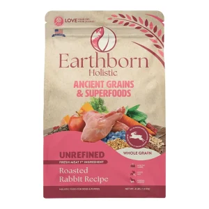 Earthborn Dog Unrefined Ancient Grains Rabbit 4 lb