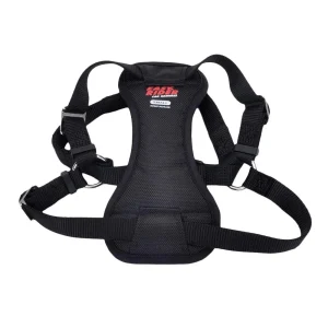 Easy Rider Adjustable Car Dog Harness, Black 16-24 in, Small