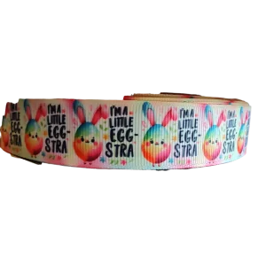 Eggstra Easter Nylon Dog Collar