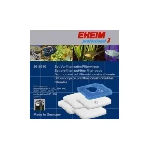 Eheim Replacement Pad Set for All Pro3, Ultra and Pro 4 Filters 1 Blue, 4 White Pads