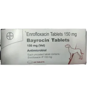 Elanco Bayrocin Tablets 150mg (Enrofloxacin) for Dogs