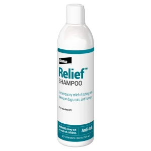 Elanco Relief Pet Shampoo w/Pramoxine & Colloidal Oatmeal 12 oz