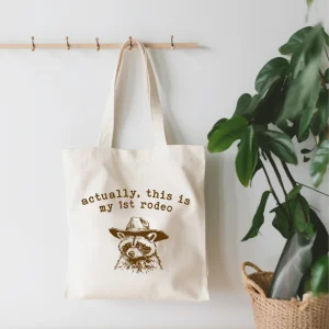 EnchantingSunshine - Actually, This Is My 1st Rodeo Canvas Tote Bag