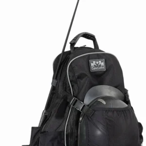 Equestrian Backpack - Water-Resistant Riding Gear Bag with Helmet Compartment