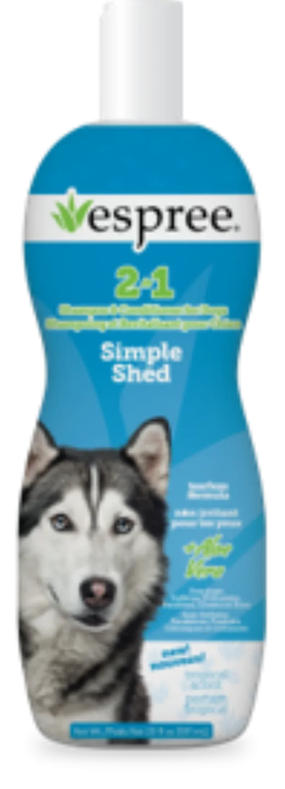 Espree 2in1 Simple Shed Dog Shampoo 20 oz
