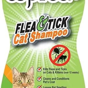 Espree Flea & Tick Cat Shampoo 12oz 12 oz