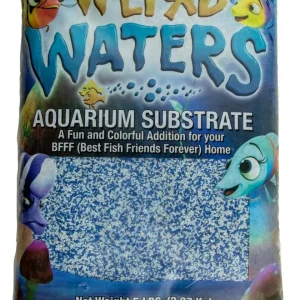 Estes Weird Waters Aquarium Substrate Blue Zoo 6 ct, 5 lb